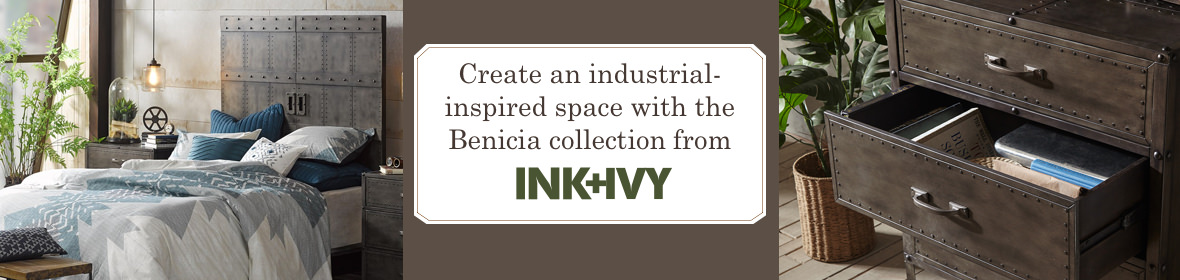 Benicia Industrial Bedroom