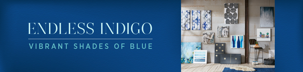 Endless Indigo Wall Art