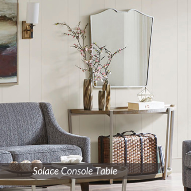 Designer Living, How Tall Should A Sofa Console Table Be
